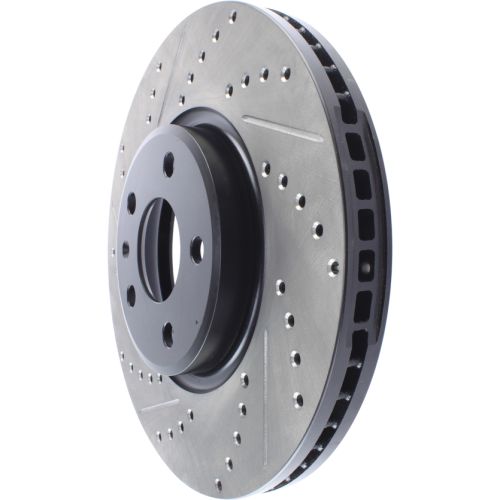 127.33136R - StopTech Sport Drilled & Slotted Brake Rotor; Front Right