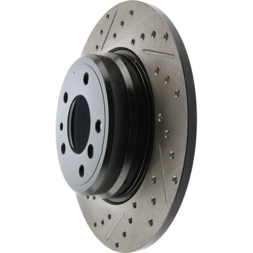 127.34032R - StopTech Sport Drilled & Slotted Brake Rotor; Rear Right