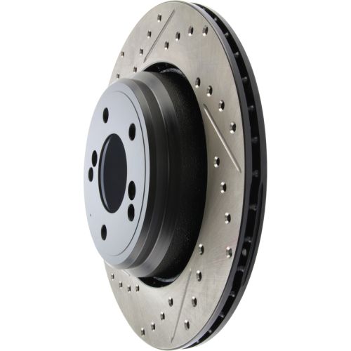 127.34054R - StopTech Sport Drilled & Slotted Brake Rotor; Rear Right