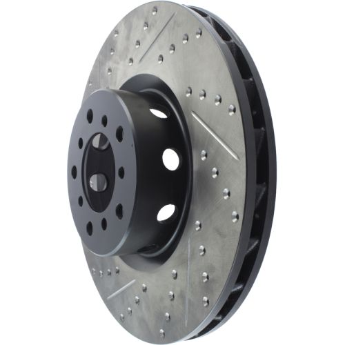 127.34063R - StopTech Sport Drilled & Slotted Brake Rotor; Front Right