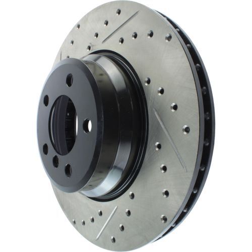 127.34064R - StopTech Sport Drilled & Slotted Brake Rotor; Front Right