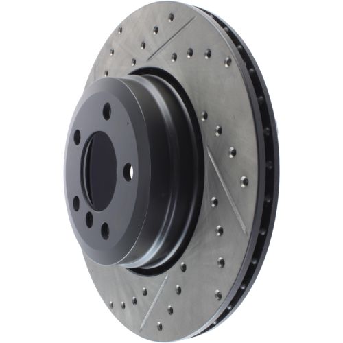 127.34086R - StopTech Sport Drilled & Slotted Brake Rotor; Rear Right