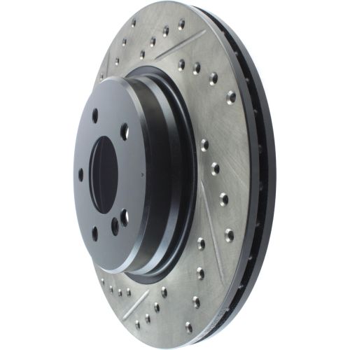 127.35048R - StopTech Sport Drilled & Slotted Brake Rotor; Rear Right