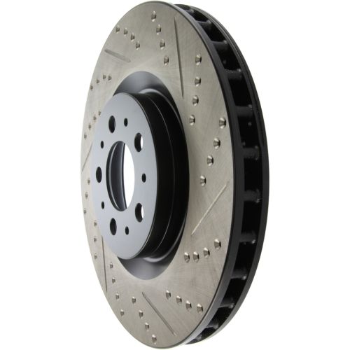 127.39035L - StopTech Sport Drilled & Slotted Brake Rotor; Front Left