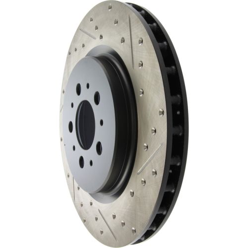 127.39036L - StopTech Sport Drilled & Slotted Brake Rotor; Rear Left