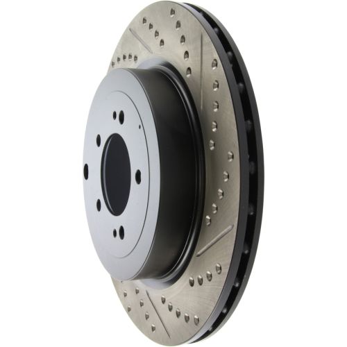 127.46075L - StopTech Sport Drilled & Slotted Brake Rotor; Rear Left