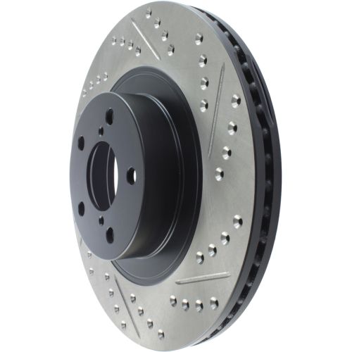 127.47021L - StopTech Sport Drilled & Slotted Brake Rotor; Front Left