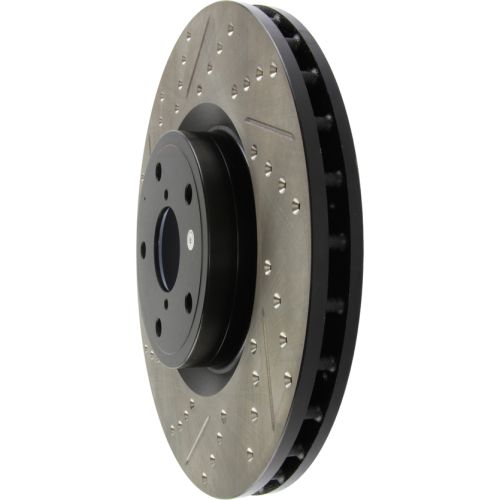 127.47022R - StopTech Sport Drilled & Slotted Brake Rotor; Front Right