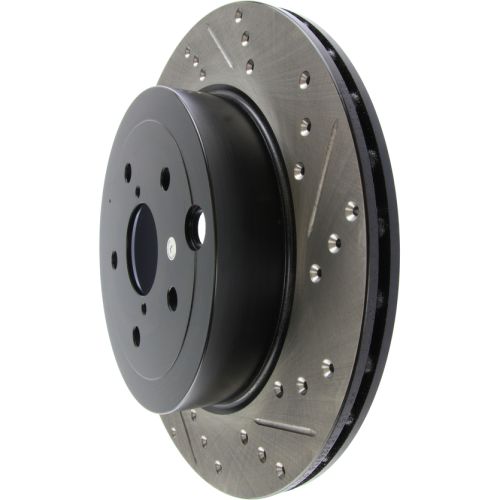 127.47030L - StopTech Sport Drilled & Slotted Brake Rotor; Rear Left