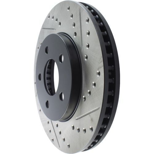127.61085L - StopTech Sport Drilled & Slotted Brake Rotor; Front Left
