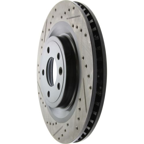 127.61098R - StopTech Sport Drilled & Slotted Brake Rotor; Front Right