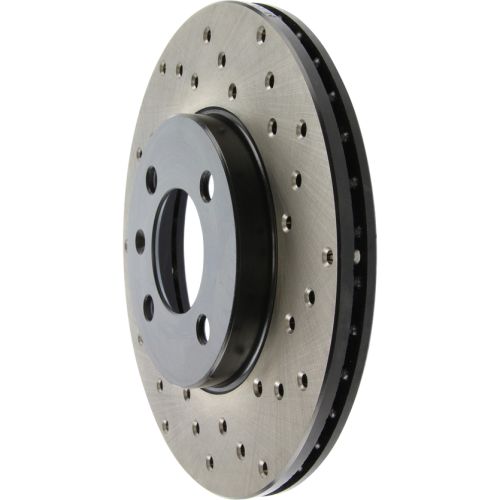 128.33023L - StopTech Sport Cross Drilled Brake Rotor; Front Left