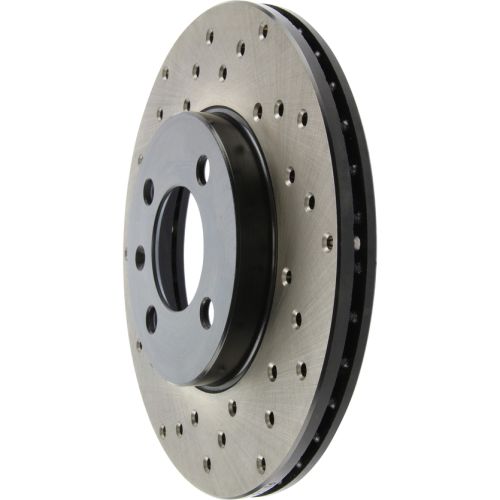 128.33023R - StopTech Sport Cross Drilled Brake Rotor; Front Right