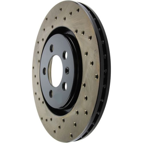 128.33034R - StopTech Sport Cross Drilled Brake Rotor; Front Right