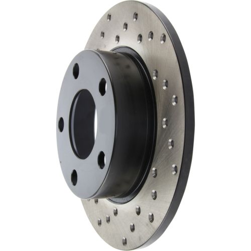 128.33047R - StopTech Sport Cross Drilled Brake Rotor; Rear Right