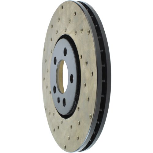128.33049R - StopTech Sport Cross Drilled Brake Rotor; Front Right
