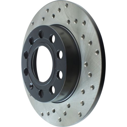 128.33106R - StopTech Sport Cross Drilled Brake Rotor; Rear Right
