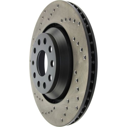 128.33113R - StopTech Sport Cross Drilled Brake Rotor; Rear Right