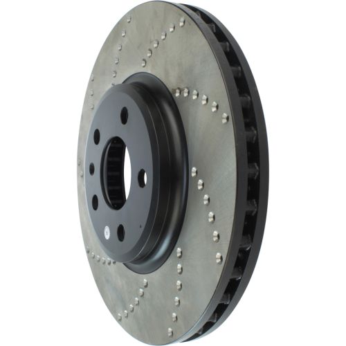 128.33123R - StopTech Sport Cross Drilled Brake Rotor; Front Right