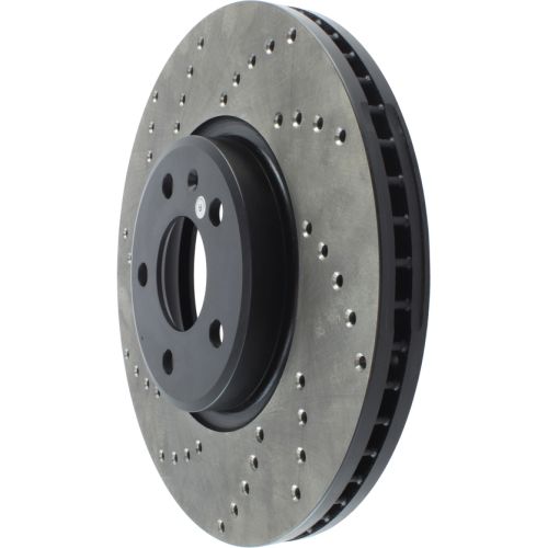 128.33136R - StopTech Sport Cross Drilled Brake Rotor; Front Right