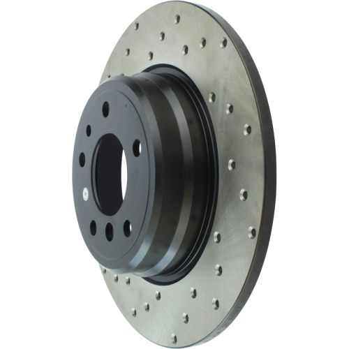 128.34032R - StopTech Sport Cross Drilled Brake Rotor; Rear Right