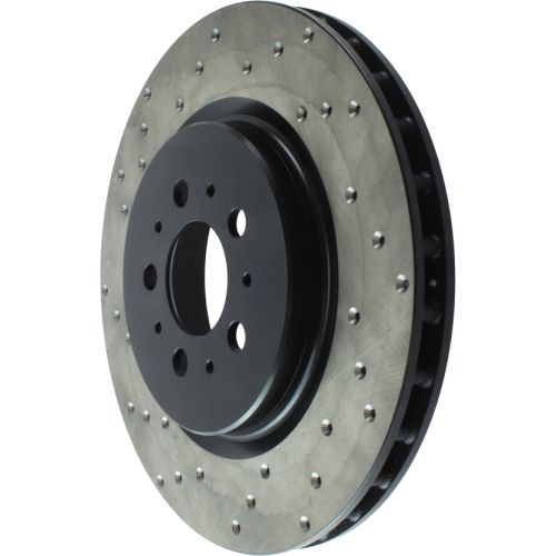 128.39036R - StopTech Sport Cross Drilled Brake Rotor; Rear Right