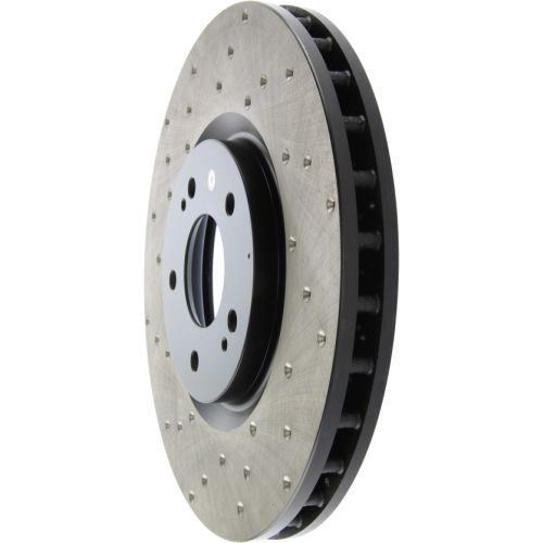 128.46064R - StopTech Sport Cross Drilled Brake Rotor; Front Right
