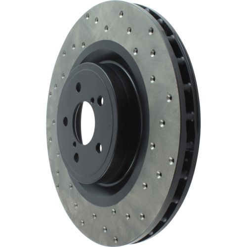 128.47019L - StopTech Sport Cross Drilled Brake Rotor; Front Left