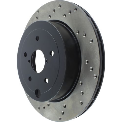 128.47030R - StopTech Sport Cross Drilled Brake Rotor; Rear Right