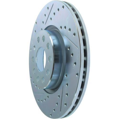 227.33098R - StopTech Select Sport Drilled and Slotted Brake Rotor; Front Right