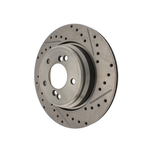 227.34054L - StopTech Select Sport Drilled and Slotted Brake Rotor; Rear Left