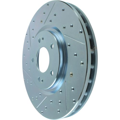 227.46064R - StopTech Select Sport Drilled and Slotted Brake Rotor; Front Right
