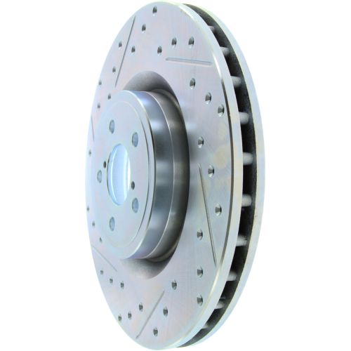 227.47019R - StopTech Select Sport Drilled and Slotted Brake Rotor; Front Right