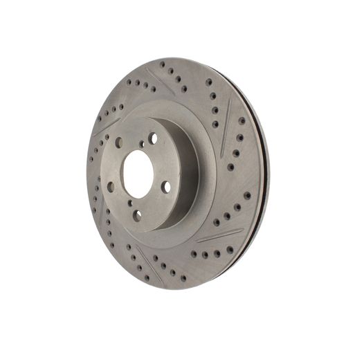 227.47021L - StopTech Select Sport Drilled and Slotted Brake Rotor; Front Left