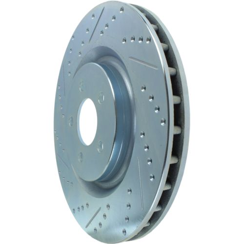 227.61089R - StopTech Select Sport Drilled and Slotted Brake Rotor; Front Right