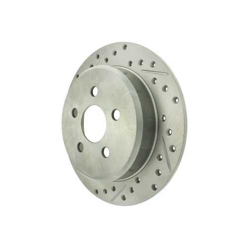 StopTech 128.63039R Sport Cross Drilled Brake Rotor; Front Right 