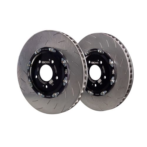 SG2F001 - EBC SG2F 2-Piece Slotted Brake Discs; Front