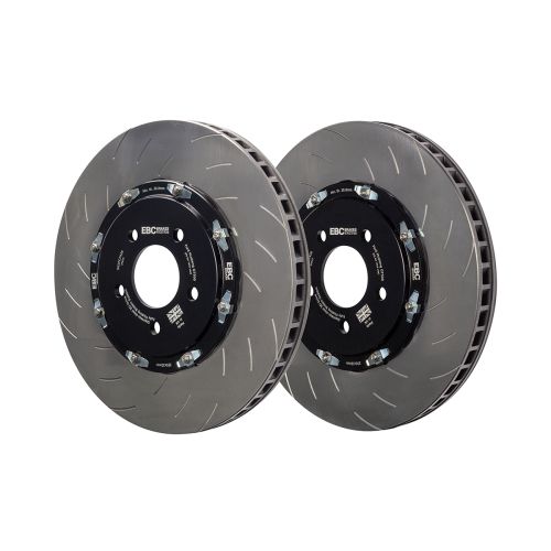 SG2FC7426 - EBC SG2FC 2-Piece Slotted Brake Discs; Front